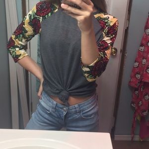 LoLaRoe baseball shirt